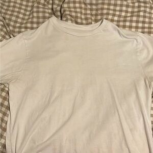 Abercrombie & Fitch White Short Sleeve Tee